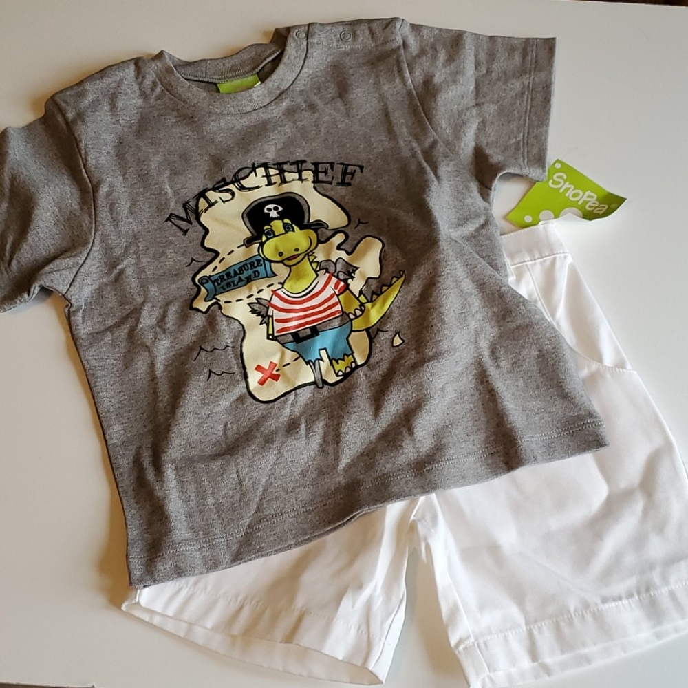 NWT 2 pc short set size 24 months